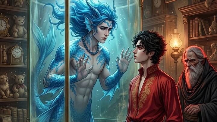 A Prince Falls in Love with a Captured Merman 🧜‍♂️ | Fantasy Love Story Part 1