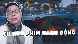 ( GTA 5 ) LEKHOI VÀ CHÚ CHIP LÊN KẾ HOẠCH PHI XE VÀO CÂY XĂNG NHƯ PHIM HÀNH ĐỘNG!