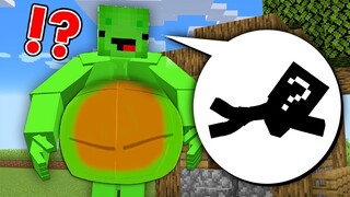 HOW GIANT MIKEY BORN BABY JJ and BABY MIKEY in Minecraft (Maizen Mazien Mizen)