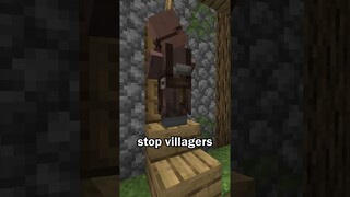 Villagers Can’t Open this Door in Minecraft