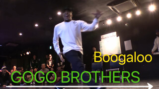 Popping judge guest performance by Gogo Brothers Yuu