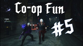 Devil May Cry 5 - Co-op Fun #5 (Co-op Trainer) - M4 & M14 Boss Fights Ft. RockTex