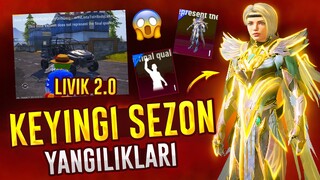 KEYINGI SEZON YANGILIKLARI - YANGI LIVIK 2.0 - RP M11 & M12 SKINLARI - PUBG MOBILE