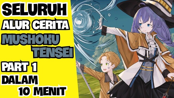 TERLAHIR KEMBALI KE DUNIA LAIN & MENJADI GURU LES | SELURUH ALUR CERITA ANIME MUSHOKU TENSEI PART 1