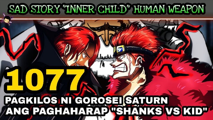 One piece 1077: (Prediction) Paghaharap ni Shanks at Kid | Gorosei saturn nasa egg head na