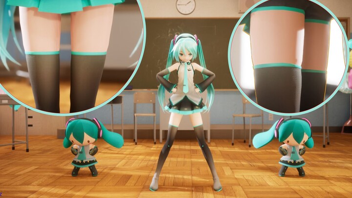 Booo! [Sanma Miku] Render real-time 5 yang tidak nyata [4K/60FPS]