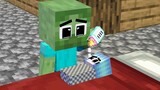 Monster School: Poor Zombie Help Rich Herobrine Become Good - Brothers Story - Minecraft Animation