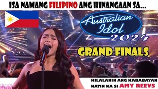 FILIPINO Singer | Australian Idol 2024 Grand Finals | Amy Reevs | #filipino #australianidol