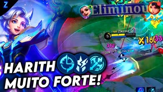HARITH DEPOIS DO BUFF, ESTÁ BOM? - HARITH GAMEPLAY | Mobile Legends