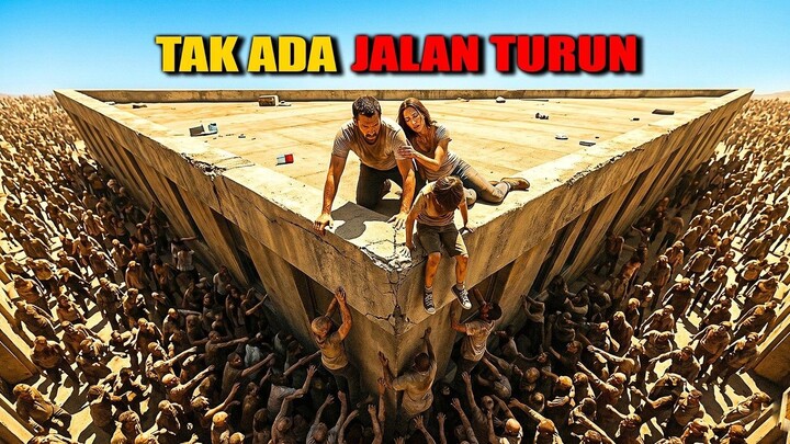 SATU KELUARGA TERJEBAK DI ATAP GEDUNG, RATUSAN ZOMBIE MENUNGGU DIBAWAH‼️Alur Cer