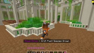 FOXB THỬ THÁCH 24 GIỜ LÀM NÔNG ĐÂN TRÔNG MINECRAFT_2 NGÀY TRONG KHU VƯỜN CỦA FOX