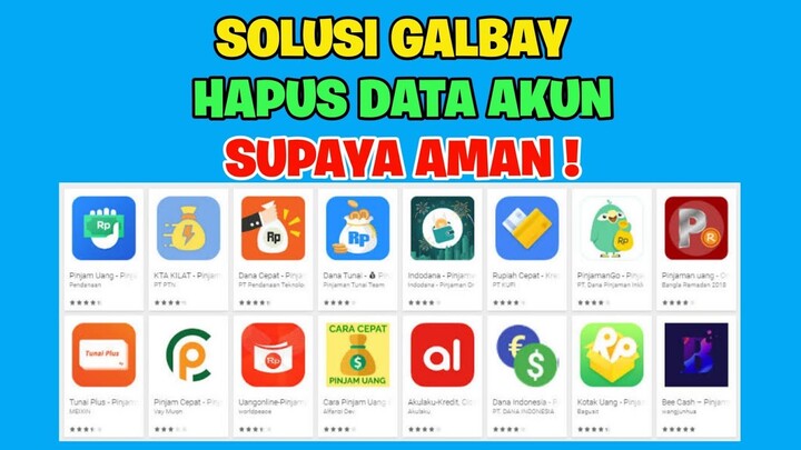 Cara Terbaru Menghapus Data Kita di Aplikasi Pinjol | 100% di Jamin Work