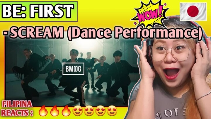 BE FIRST - SCREAM (Dance Performance) || FILIPINA REACTS