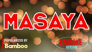 Masaya - Bamboo | Karaoke Version |🎼📀▶️