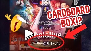 Laplus was standing on a CARDBOARD BOX for the Hololive x Dr. Strange Poster!