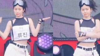 Kacamata pelindung membuat wajah polosmu terlihat sangat imut! [Shin Yujin] Rehearsal Konser Ulsan C