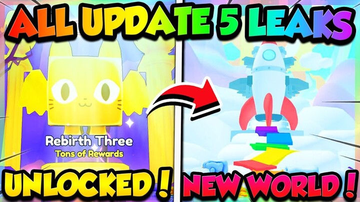 HOW TO PREPARE FOR *UPDATE 5* in PET SIMULATOR 99!! + LEAKS (Roblox)