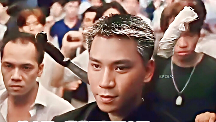 He Yong is truly born to play a triad boss!