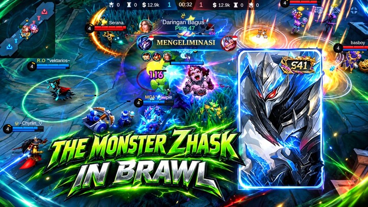 Monster Zhask Kasih Paham User Dyroth yang tengil | MLBB MOBILE LEGEND