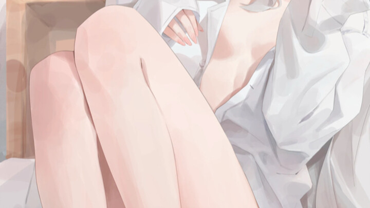 โลลิผิวขาวเนียน ขาแบบนี้เห็นทีไรก็อยากจับจัง!