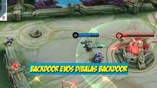 Seru, Backdoor dibalas Backdoor| Evos vs Rebellion zion