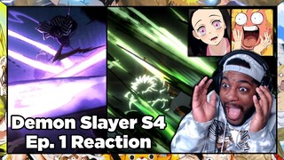 SANEMI AND OBANAI ARE INSANE TOGETHER!!! Demon Slayer Season 4 Episode 1 Reaction