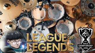 Burn It All Down - League of Legends (Worlds 2021)『Drum Cover』