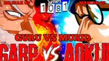 Akhirnya Pertarungan Murid melawan guru.. Garp Vs Aokiji Di anime one piece