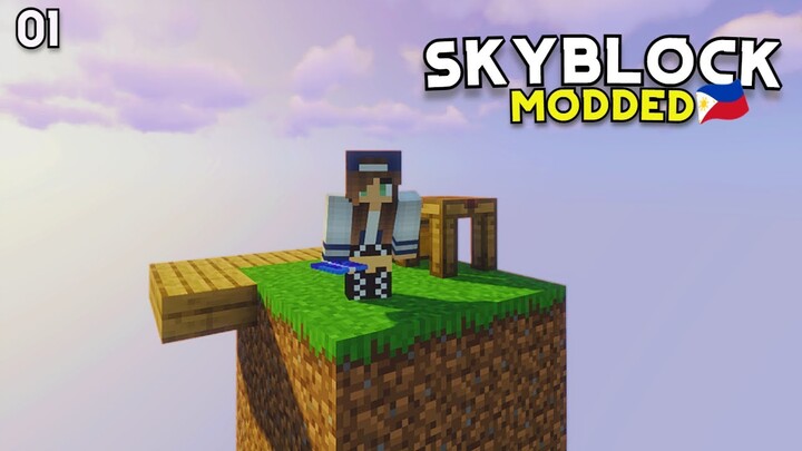 Skyblock, But Modded (MINECRAFT TAGALOG)