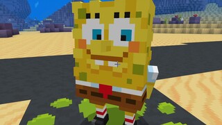 Minecraft SpongeBob SquarePants DLC I actually became SpongeBob SquarePants’ wife? And even did a ro
