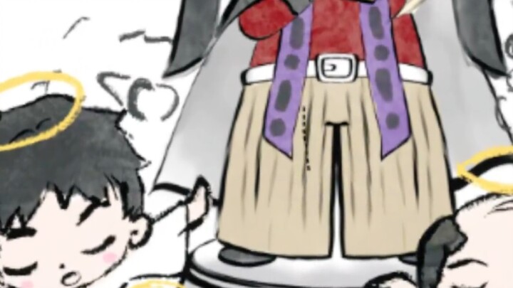 لم يرَ تانجيرو توميغا بعد؛ مجرد أن يصعد إلى الجنة ويرى تمثاله قد يظن أنه أحد القديسين.