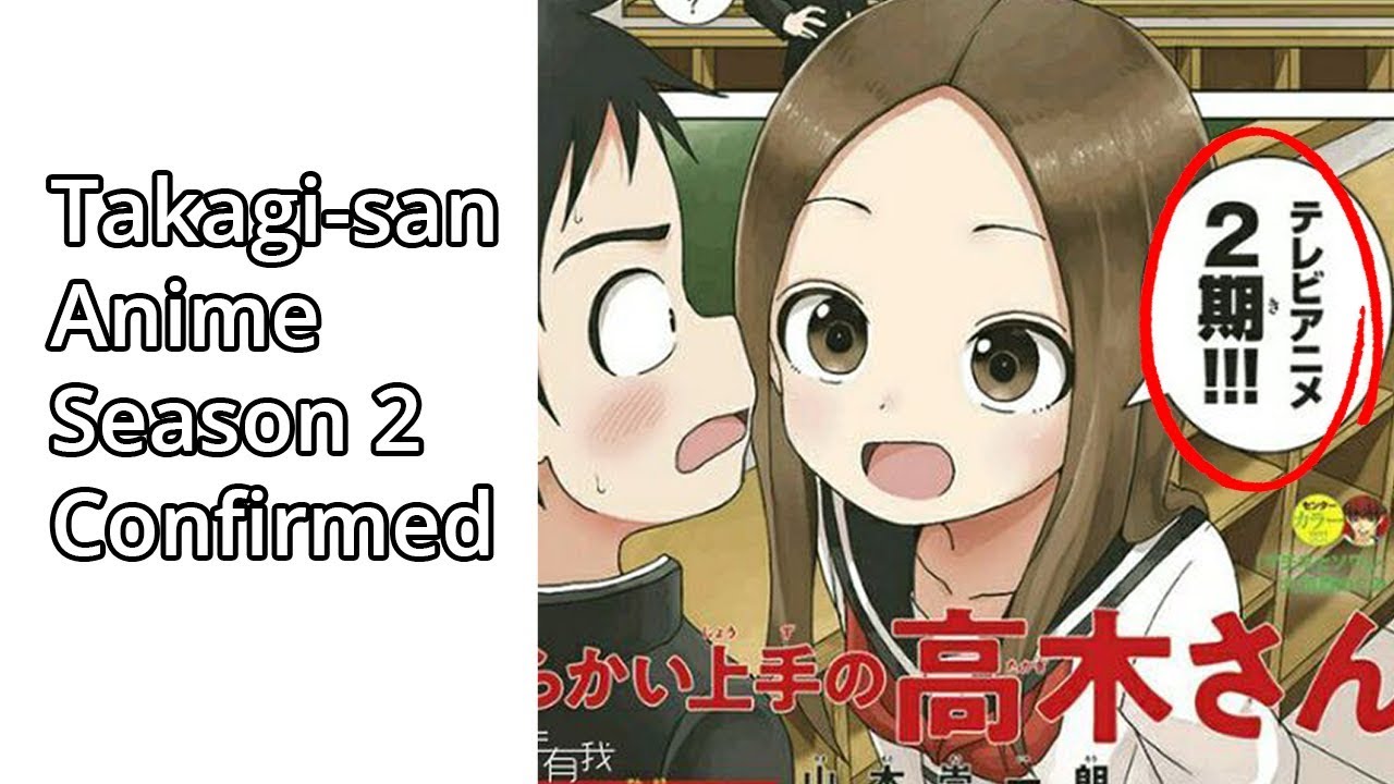 Teasing Master Takagi-San' Anime Getting 3rd Season & Film Get Confirmation