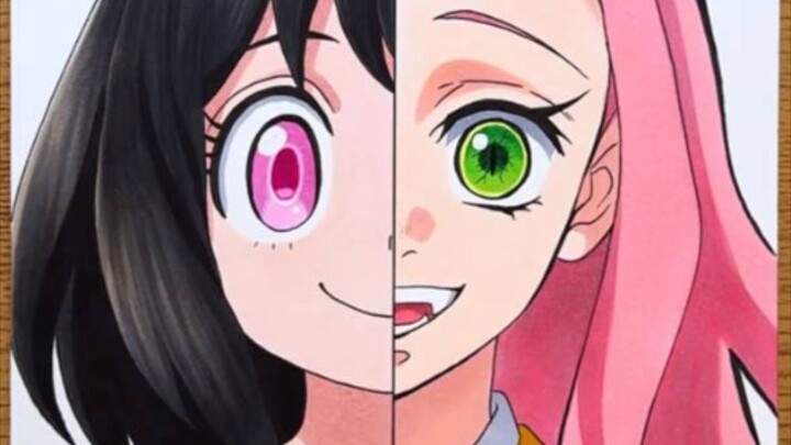 Kiyowo bgt nezuko x anya swap colot