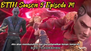BTTH Season 5 Episode 74 Wu Hao vs Demon Flame Valley dan Xiao Yan akhirnya datang menyelematkan