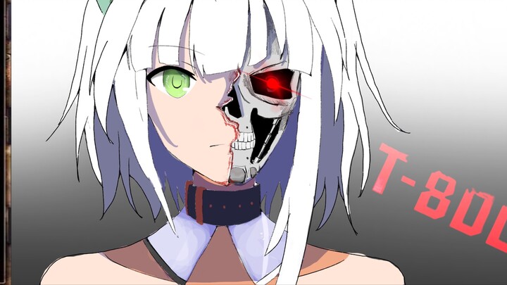 (A tribute to the handwriting, too many elements) Terminator Kal'tsit