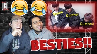 Stray kids Changbin, Hyunjin and Han being best friends | NSD REACTION