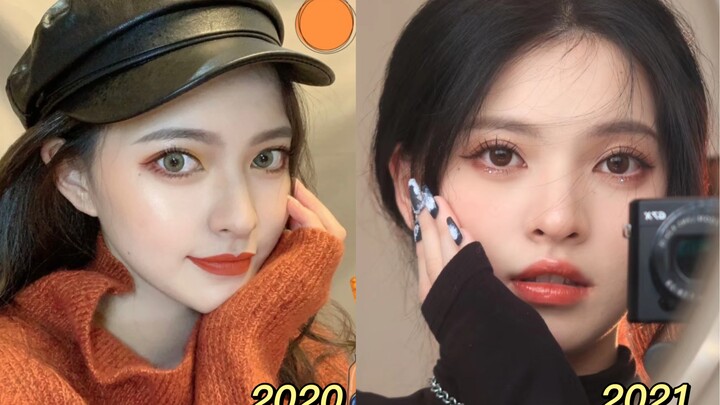 How much can makeup transform a person? | A year‑long makeup evolution