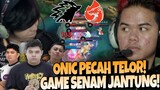 ONIC PECAH TELORRR !! GAME SENAM JANTUNG COK !! ONIC VS AURA MATCH 3 - MPL S13