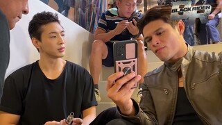 Kim Ji Soo at Jon Lucas, nagkahamunan sa aktingan?! | Black Rider