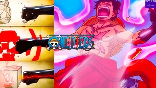 Fitur One Piece #893: Leopard Goro membuktikan bahwa Luffy memiliki kekuatan melebihi Ryu Sakura