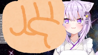 【切片熟肉】气急败坏的小粥对观众使出了喵喵拳！【猫又おかゆ】