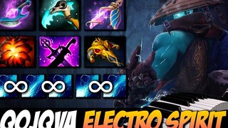 qojqva Storm Spirit Electro BOSS ไฮไลท์สายฟ้าบอลไม่หยุด Dota 2