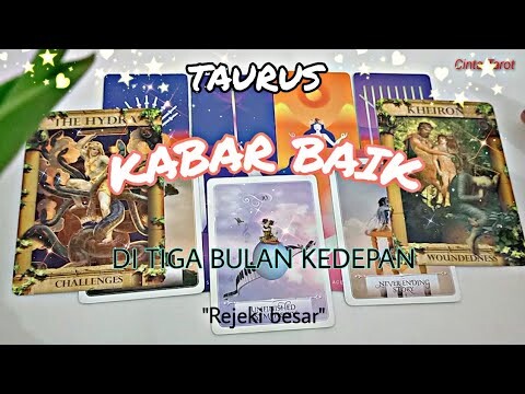 Taurus ✨ Kabar Baik Tiga Bulan Kedepan 🥰."Rejeki besar".