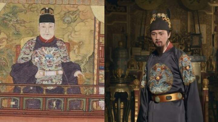 Comparison of costumes and cultural relics in Ming Dynasty TV series and movies [The Great Ming Robb