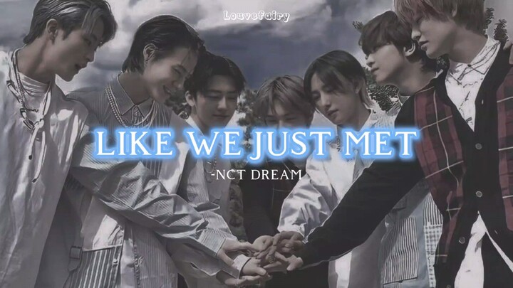 NCT DREAM 'Like We Just Met' [English Translation Lyrics]