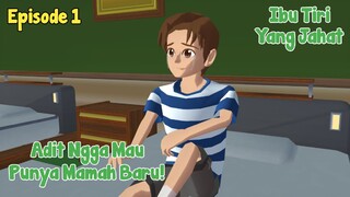 IBU TIRI YANG JAHAT EPISODE 1 - DRAMA SAKURA SCHOOL SIMULATOR
