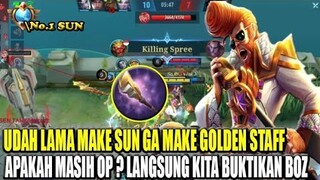RAHASIA !!! SUN GOLDEN STAFF SANGAT BROKEN CLONENYA BISA MUKUL LEBIH CEPAT