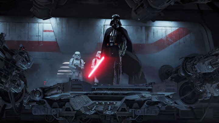【4K】Darth Vader's high-energy battle scene