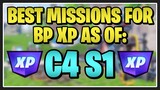 *NEW* BEST STW MISSIONS FOR BATTLE PASS XP - Fortnite STW & Battle Royale Chapter 4 Season 1