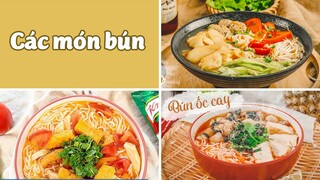 Làm Các Món Bún Nóng Hổi Thơm Ngon